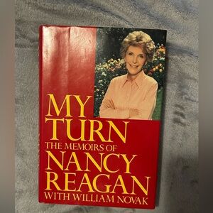 My Turn: The Memoirs of Nancy Reagan First edition 1989 First Lady Memoir